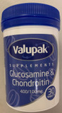 6 x Valupak Gluc&Chond 400/100Mg