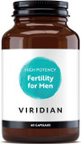 Viridian Fertility for Men (High Potency) | 60 Caps | Supports Reproductive Health with Zinc & Vital Nutrients | Vegan Capsules | Pre-Conception Support | Active Ingredients | Nutritionist Formulated
