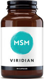 Viridian - MSM (Methyl sulphonyl Methane) 750mg, 90 Capsules | Joint, Skin, Hair, Nail & Connective Tissue Support | Collagen & Mobility Support | Vegan Friendly | Nutritionist Formulated