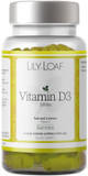Lily & Loaf Vitamin D3 Gummies  2000 IU per Serving  Immune Support, Bone & Teeth Health  Natural Lemon Flavor  Vegetarian  60 Gummies