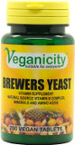 Veganicity Brewers Yeast 300mg : Vitamin B supplement : 200 tablets