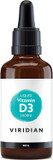 Viridian - Liquid Vitamin D3 2000IU - 50ml | Bone, Muscle & Immune Health | Plant-Based Lichen Source | Vegan D3 Drops, Orange Flavour | Vegan & Kosher | Nutritionist Formulated Viridian - Liquid Vitamin D3 2000IU - 50ml | Bone, Muscle & Immune Health | Plant-Based Lichen Source | Vegan D3 Drops, Orange Flavour | Vegan & Kosher | Nutritionist Formulated