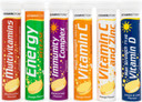Vitamin Store Variety Pack Effervescent Tablets - 6 Packs Variety of 20 Flavoured Dissolvable Fizzy Supplement - Contains Vitamins C, D, Zinc & Selenium Vitamin Store Variety Pack Effervescent Tablets - 6 Packs Variety of 20 Flavoured Dissolvable Fizzy Supplement - Contains Vitamins C, D, Zinc & Selenium