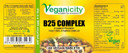 Veganicity B25 Complex : Vitamin B Supplement : 60 Tablets, in a Planet-Friendly 99% reccyled Pot