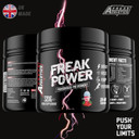 Freak Power Pre Workout 320g Pre Workout Powder (Strawberry Slush)