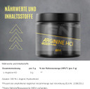 Nano Pure L-Arginine HCl - High Dose & Pure L-Arginine Powder - 3 g per Serving - Vegan, No Additives, Perfect Solubility - For Training, Fitness & Blood Circulation - 500 g - GN Laboratories