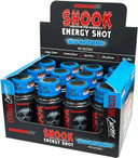 Murdered Out Shook Energy Shot High Stim Pre Workout Blue Raspberry 12X60ml