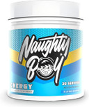 Naughty Boy High Energy Pre Workout Powder with Beta Alanine, Citrulline & Caffeine Supplements for Men & Women Clinically Dosed Energy Drink- 390g/30 Servings (Candy Bubblegum)