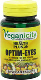 Veganicity Optim-Eyes : Vision and Eye Health : 30 Tablets, in a Planet-Friendly 99% Recycled Pot