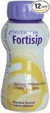 Fortisip Bottle Multipack (All Flavours or Mixed 12) 12 x 200ml (Banana)