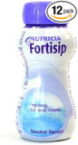 Fortisip Bottle Multipack (ALL FLAVOURS or MIXED 12) 12 x 200ml (Neutral) by Fortisip by Fortisip