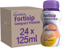 Fortisip Compact Protein Drink, Peach and Mango Flavour, 125ml Bottle x24