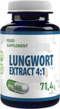 Hepatica Lungwort (Pulmonaria) 2,000mg | 4:1 Extract (500mg) | 120 Vegan Capsules | High Strength Lung Support, Respiratory Cleanse & Detox | 3rd Party Lab Tested