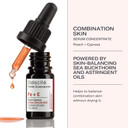 Odacitã£Â© Acne Serum Concentrate For Face, Pore Cleanser Facial Oil For Combination Skin With Peach & Cypress - Purifying Anti-Aging Facial Serum For Balanced-Looking Complexion - 0.17 Fl. Oz
