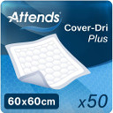 Attends Cover Dri Plus 60x60 (731ml) 50 Pack Incontinence Protection