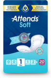 Attends Soft 1 Mini (100ml) 20 Pack Incontinence Protection