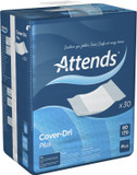 ATTENDS Disposable Bed Pads with TUCKABLE Sides X 30