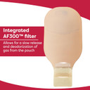 Hollister 8958 Filtered Ostomy Pouch One-Piece System 12 Inch Length - Box of 5