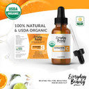 Organic Vitamin C Serum For Face - Usda Certified Facial Serum - Anti Aging For Fine Lines & Wrinkles - Potent Botanical Ingredients & Non Gmo - 1Oz Glass Amber Bottle & Dropper1 Fl Oz (Pack Of 1)