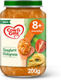 Cow & Gate Spaghetti Bolognese Baby Food Meal Jar 8+ Months 200g
