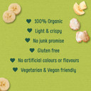 Organix Banana Puffcorn Organic Finger Food Toddler Snack 12+ Months Multipack, 4 x 10 g Bags Per Pack (3 Packs Total) Organix Banana Puffcorn Organic Finger Food Toddler Snack 12+ Months Multipack, 4 x 10 g Bags Per Pack (3 Packs Total)