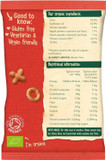 Organix Saucy Tomato Noughts & Crosses, Organic Toddler Snack, Corn Puffs, 10+ Months, Multipack, 4 x 15 g Bags Per Pack (3 Packs Total)