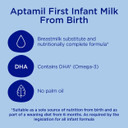 Aptamil 1 First Baby Milk Formula Starter Pack Ready to Use Liquid, from Birth, 6x70 ml