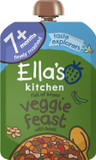 Ella's Kitchen Stage 2 from 7 Months Organic Hugely Hearty Four Bean Feast with Big Flavour (Pack of 6)
