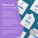 Multi-Mam Compresses for Breastfeeding Mothers  Intensive Care and Treatment of Sore and Irritated Nipples - Instant Cooling and Soothing Gel Pad - Essential Aid for Breast-Feeding Mums - Pack of 12