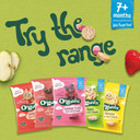 Organix Summer Fruits Rice Cake Clouds, Berry Flavoured Snack, Multipack, 4 x 18 g Bags Per Box (4 Boxes Total)