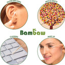 400 Bamboo Cotton Buds | Q Tips | Ear Sticks | Cotton Swab | Wooden Cotton Bud | Eco Friendly Cotton Buds| Ear Buds Cotton | Biodegradable Cotton Buds | Bamboo Earbuds | Wooden Ear Buds | Bambaw