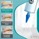 Medi Grade Large Ear Wax Removal Ear Syringe Kit with 3X Quad-Stream Tips, 60ml - Natural Ear Cleaner Ear Wax Remover for Improved Aural Hygiene - Ear Wax Removal Kit Earwax Remover Tool