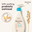 Aveeno Baby Daily Care Moisturising Lotion (1 x 250ml), Fast-Absorbing Face and Body Baby Lotion with Prebiotic Colloidal Oatmeal, Protects & Moisturises Skin For 24 Hours, For Sensitive Skin