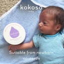 Kokoso Baby - Organic Coconut Oil - 100% Natural Baby Oil - For Dry, Sensitive Skin & Eczema Prone Skin - Ultra Lightweight & Non Greasy - Suitable from Newborn Upwards - 70g