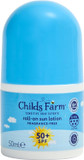 Childs Farm Kids & Baby Sun Lotion Roll-On SPF 50+ | UVA & UVB Very High Protection | Extra Water Resistant | Fragrance Free | Suitable for Dry, Sensitive Skin, 50ml