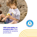 E45 Kids & Baby Sun Lotion for Sensitive Skin SPF 50+. Face & Body Gentle Sun Cream with UVA & UVB Protection with Avocado Oil. For Dry Sensitive Skin and Eczema Prone Skin -180 ml