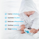 Grahams Natural Baby Eczema Body and Bath Oil - Clinically Proven Baby Oil for Cradle Cap Treatment & Baby Eczema - With Sunflower, Avocado & Jojoba Oil | For Ages 0 Months to 12 Years (100ml)