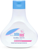 Sebamed Baby Bath Time Set | Includes Gentle Wash, Bubble Bath, Body Lotion and Hooded Towel in Colourful Gift Box