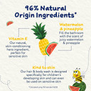 Childs Farm Kids Hair & Body Wash, Watermelon & Pineapple | Tear-free, Gently Cleanses | Suitable for Dry, Sensitive Skin, 250ml