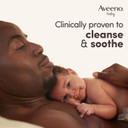 Aveeno Baby Dermexa Moisturising Wash (1x 250ml), Soothing Unscented and Soap-Free Baby Body Wash Developed to Gently Cleanse Delicate Skin, for Babies with Very Dry, Itchy Skin and Prone to Eczema