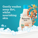 Aveeno Baby KIDS Bubble Bath & Wash 250ml | Enriched with Soothing Oat Extract | Foam Body Wash Developed for Your Little Superhero | Childrens Toiletries Sets (Pack of 2)