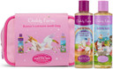 Childs Farm | Kids Unicorn Luxury Wash Bag Gift | Organic Tangerine Bubble Bath 250ml & Blackberry & Organic Apple Hair & Body Wash 250ml | Suitable for Dry, Sensitive & Eczema-prone Skin