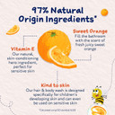 Childs Farm Kids Hair & Body Wash, Sweet Orange | Tear-free, Gently Cleanses | Suitable for Dry, Sensitive Skin, 250ml (Pack of 2)