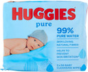 Huggies Pure Wipes Triple Pack, 192 Wipes