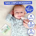 Jack N' Jill Natural Baby Gum & Tooth Wipes - 25 pcs, Baby Oral Cleaner, Individually Wrapped, Contains Only Water & Xylitol, Made from Soft Cotton, Free from Fluoride & Sugar, Safe for Newborn Babies Jack N' Jill Natural Baby Gum & Tooth Wipes - 25 pcs, Baby Oral Cleaner, Individually Wrapped, Contains Only Water & Xylitol, Made from Soft Cotton, Free from Fluoride & Sugar, Safe for Newborn Babies