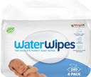 Waterwipes Newborn Baby Wipes, 4 x 60 each