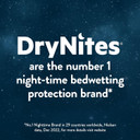 HUGGIES DryNites, Girls Teen Pyjama Pants - Sizes 8-13 Years (27 Pants) - Discrete Night Time Nappies with Exciting Designs - Maximum Protection for Teen Bed Wetting HUGGIES DryNites, Girls Teen Pyjama Pants - Sizes 8-13 Years (27 Pants) - Discrete Night Time Nappies with Exciting Designs - Maximum Protection for Teen Bed Wetting