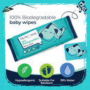 M&Y Mum & You Fragrance Free Eco-Friendly Biodegradable Baby Wipes Multipack - 1008 Wipes (18 x 56) Bulk | 99.4% Water, Hypoallergenic, Ultra Soft for Sensitive Newborn Skin - Bum Wipes, Wet Tissue