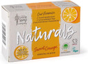 Little Soap Company Naturals Range - Bar Soap | Vegan, Cruelty Free, No SLS or Parabens, Refreshing Cleansing Soap bars, Natural Eco Friendly Body & Hand Soap, 100g (Sweet Orange)