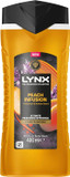Lynx Fine Fragrance Collection Peach Infusion Premium Body Wash Body Cleanser shower gel with a peach, patchouli & amber scent for 12 hours of freshness 400 ml